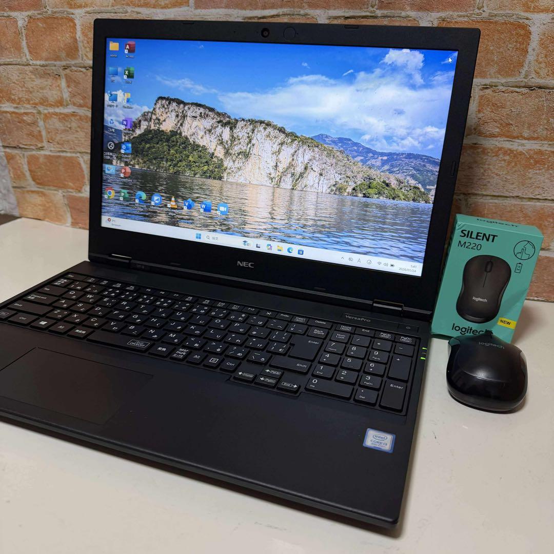 パサト様用美品NEC ノートPC 高速起動SSD メモリ8GB Win11