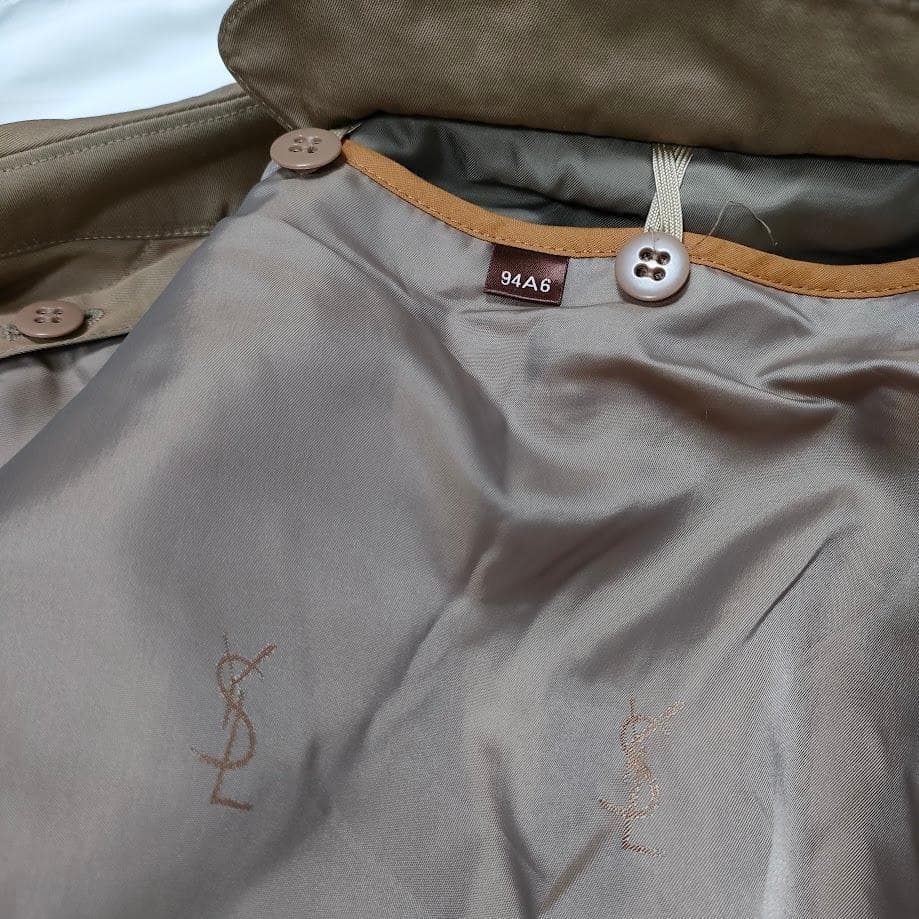 YVES SAINT LAURENT イヴサンローラン ライナー付コート