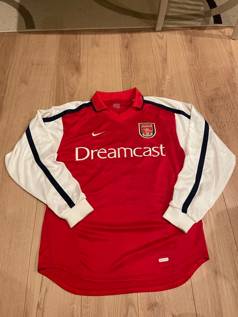 アーセナルArsenal 長袖 ユニフォーム S Dreamcast ナイキ