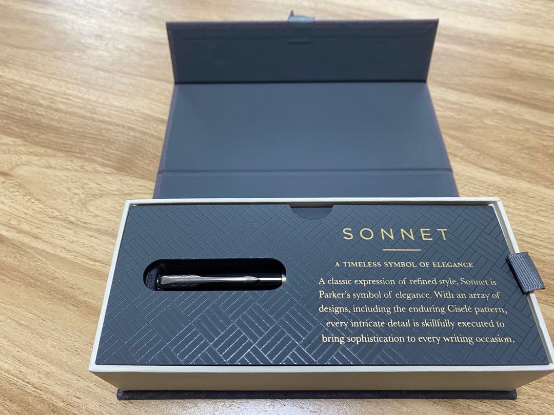 Parker Sonnet 万年筆 ラックブラック
