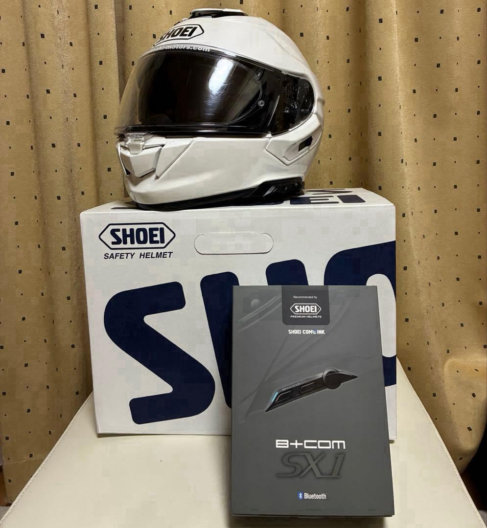 【インカム付】SHOEI GT-Air3 ヘルメット　B-COM SX1