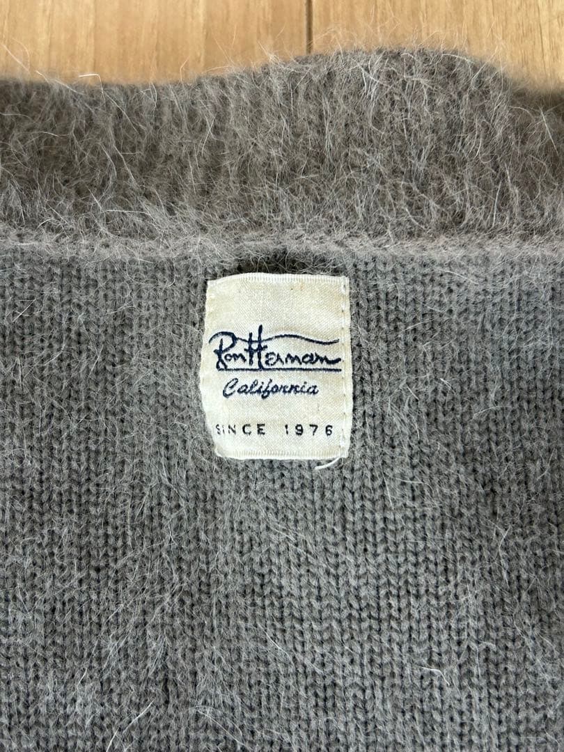 【極美品】Ron Herman Fox Cashmere カーディガン XL！