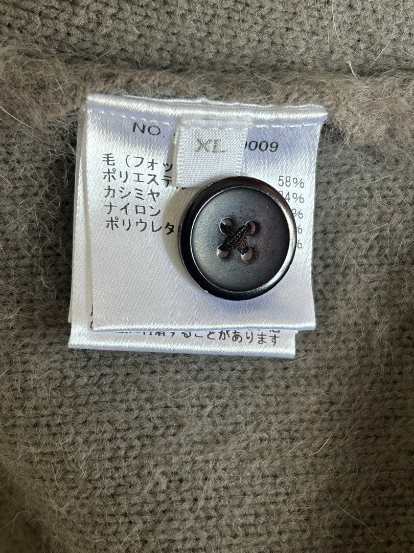 【極美品】Ron Herman Fox Cashmere カーディガン XL！