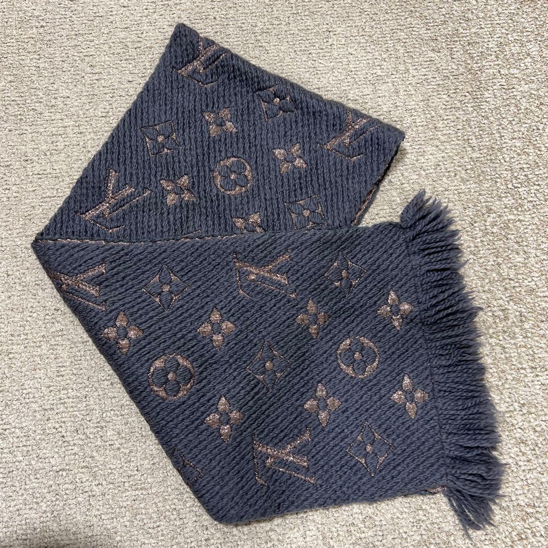 ルイ・ヴィトンマフラー フリンジ付き