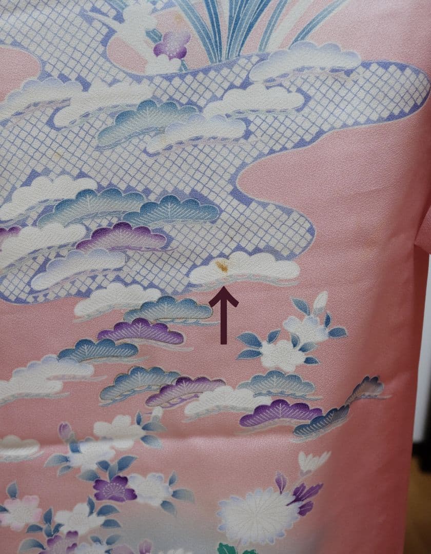 訳アリSALE　振袖フルセット　ベビーピンク　牡丹柄　大人可愛いコーデ　成人式