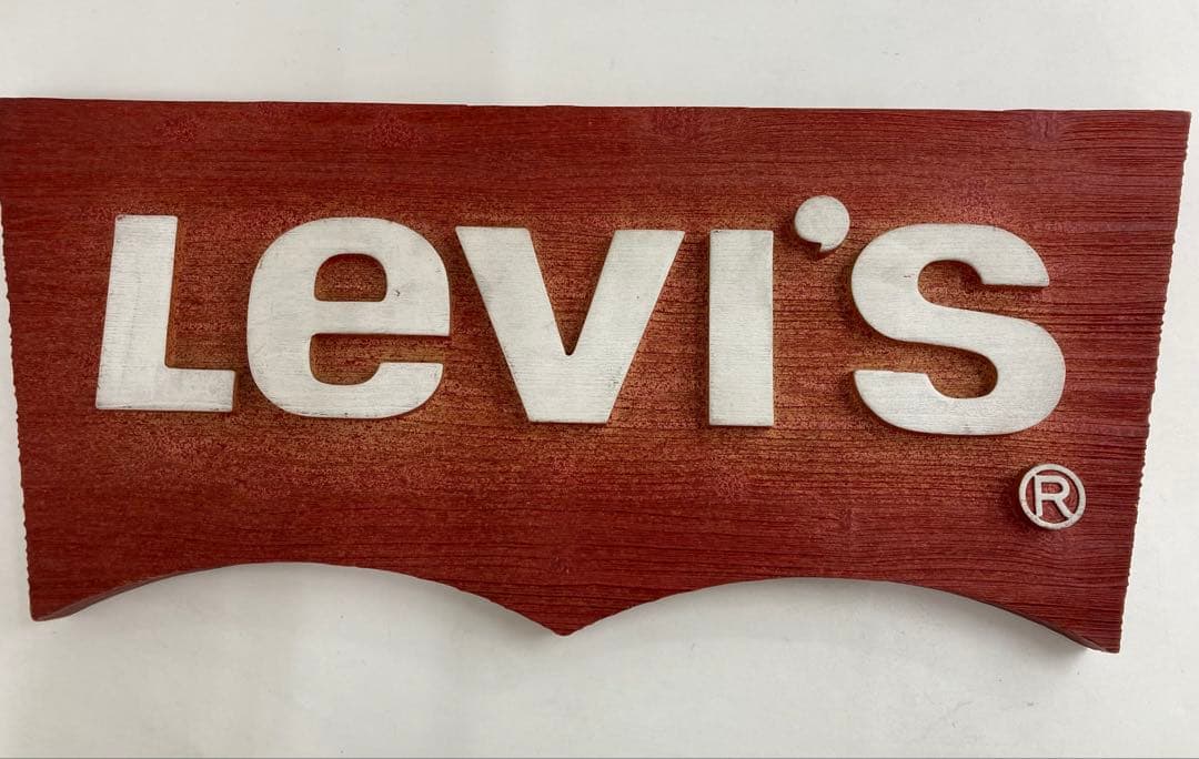 【✨希少】Levi's リーバイス　看板　約65cm x 28cm
