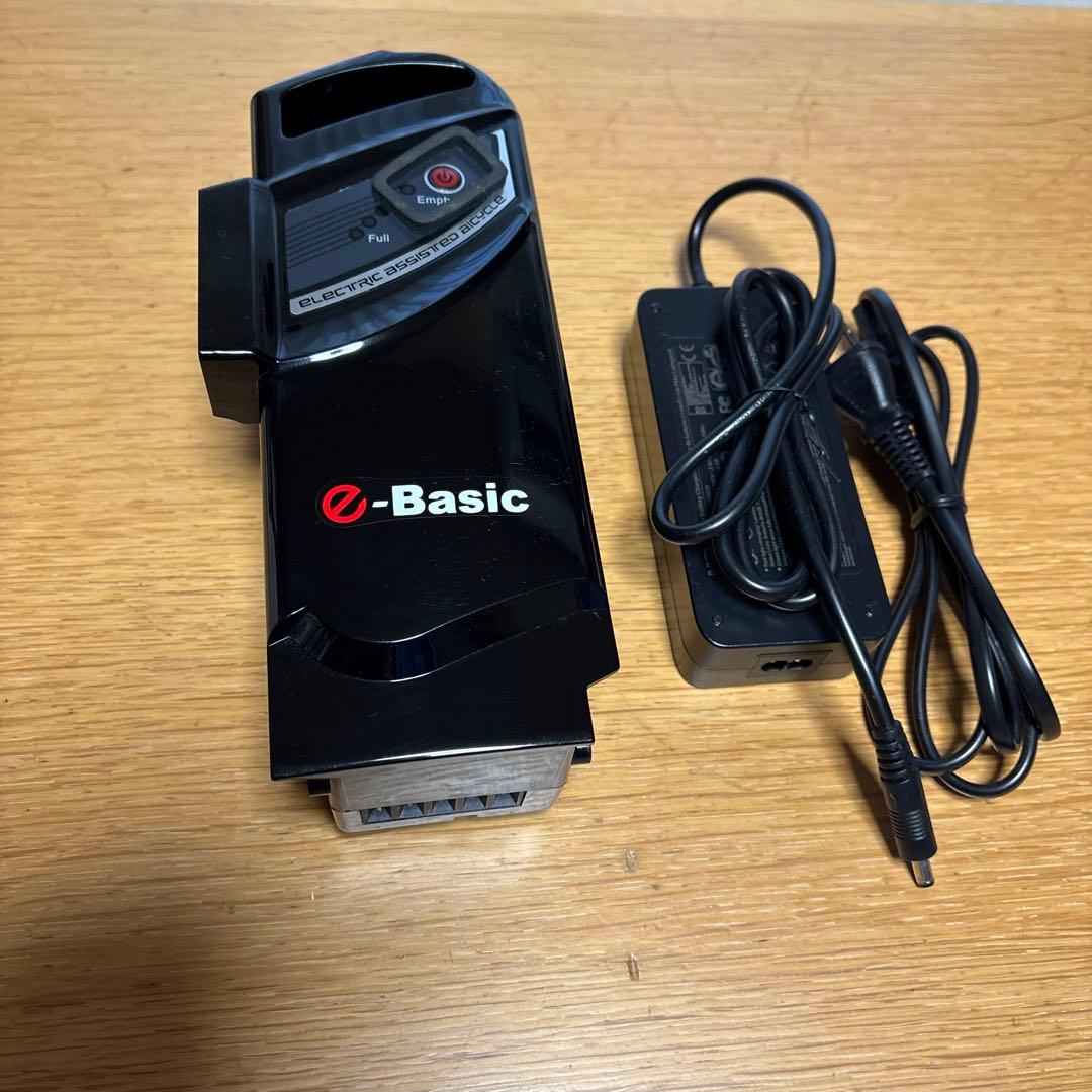 e-Basic 電動自転車用バッテリー 本体 充電器付き