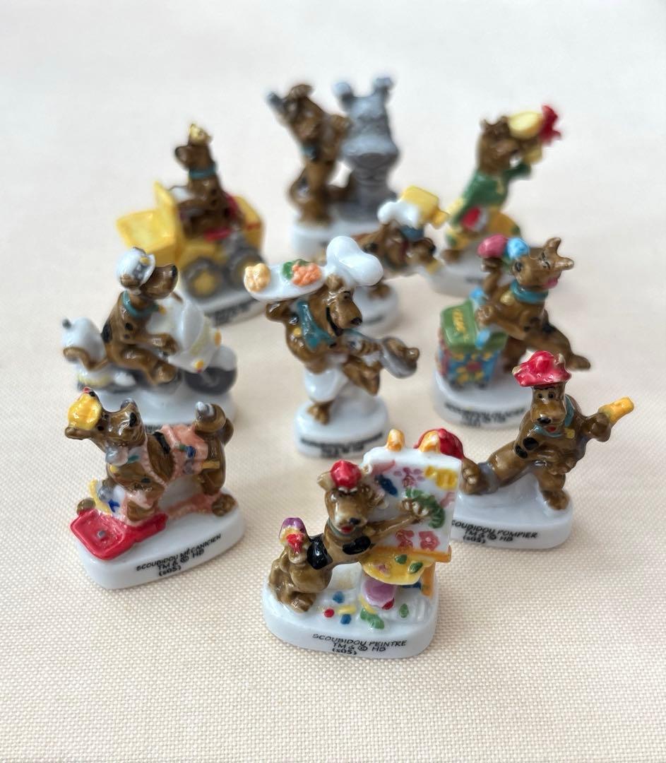 フェーブ　スクービー・ドゥーの職業　コンプリート　フェーヴ　フランス製