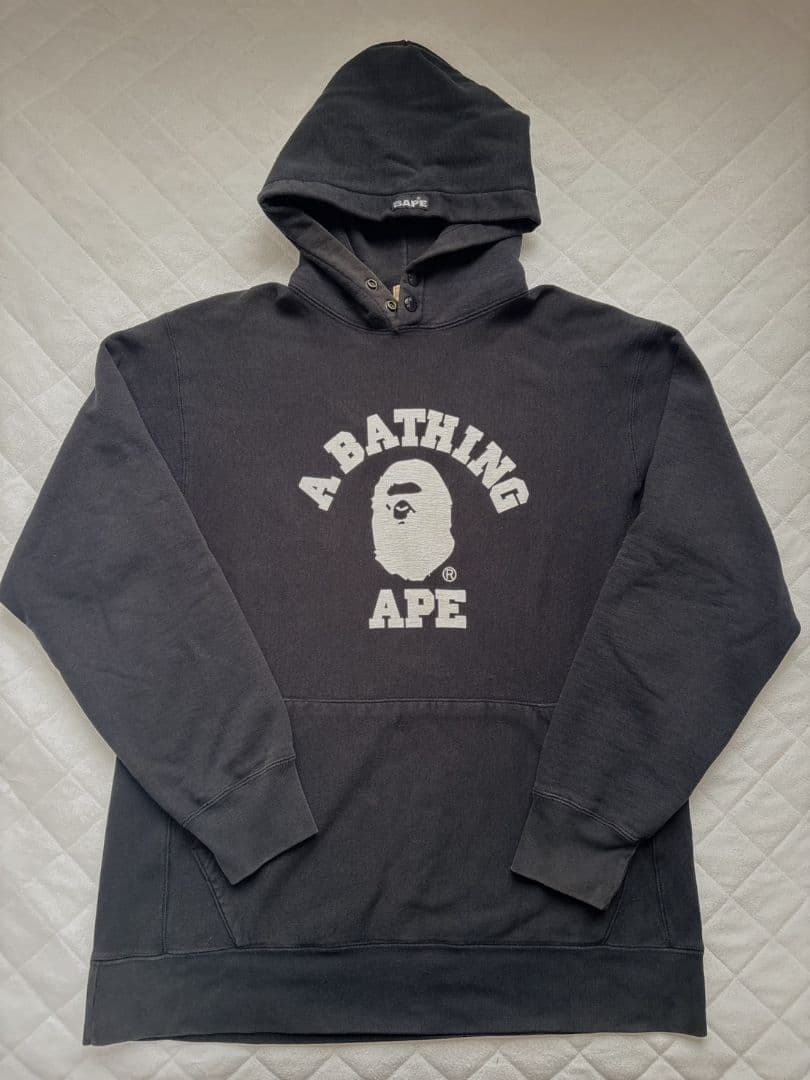 90s-00s A BATHING APE フーディー　パーカー　裏原　エイプ