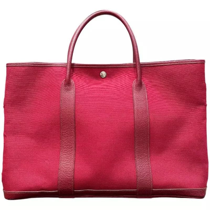 大特価　HERMES エルメス　ガーデンパーティ MM J刻印 シルバー金具