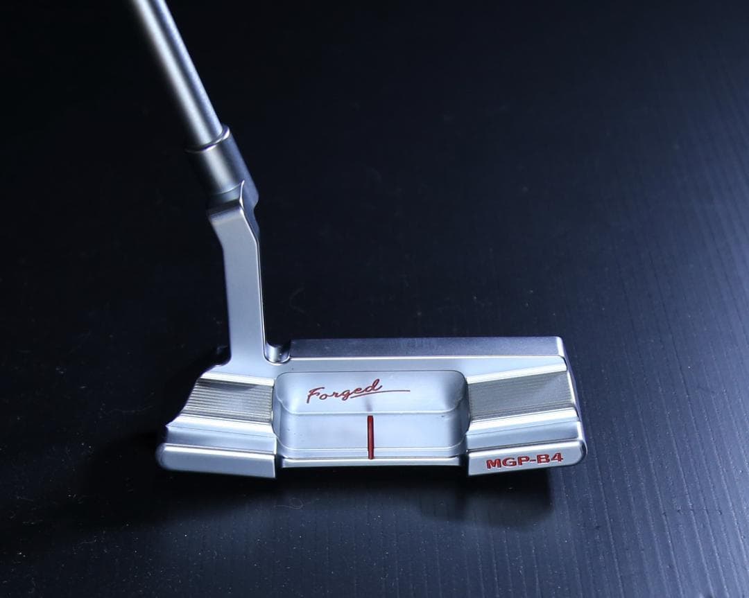 【未使用／レア】三浦技研◇軟鉄鍛造パターMGP-B4 スチールシャフト◇34