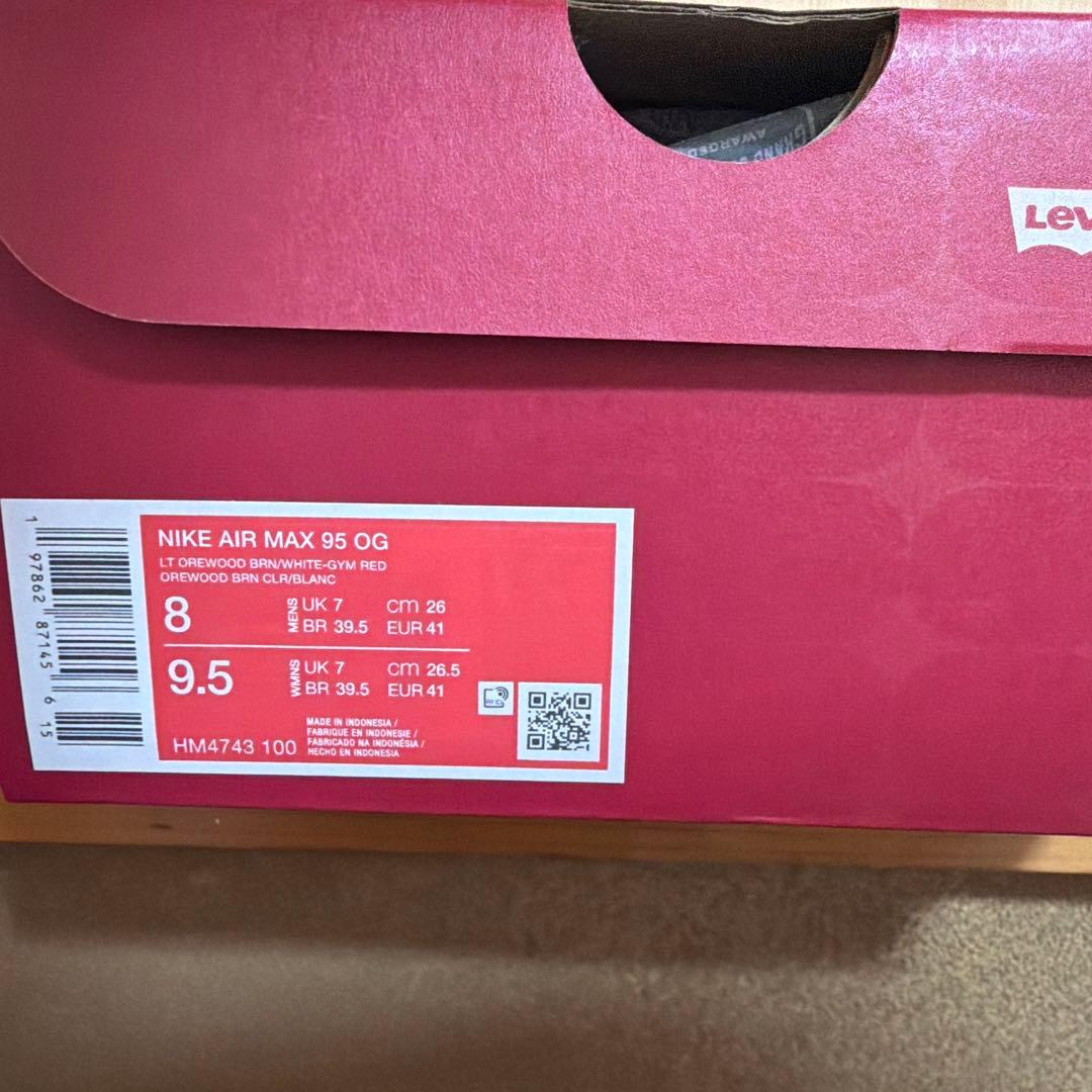 NIKE エアマックス95× LEVI’S