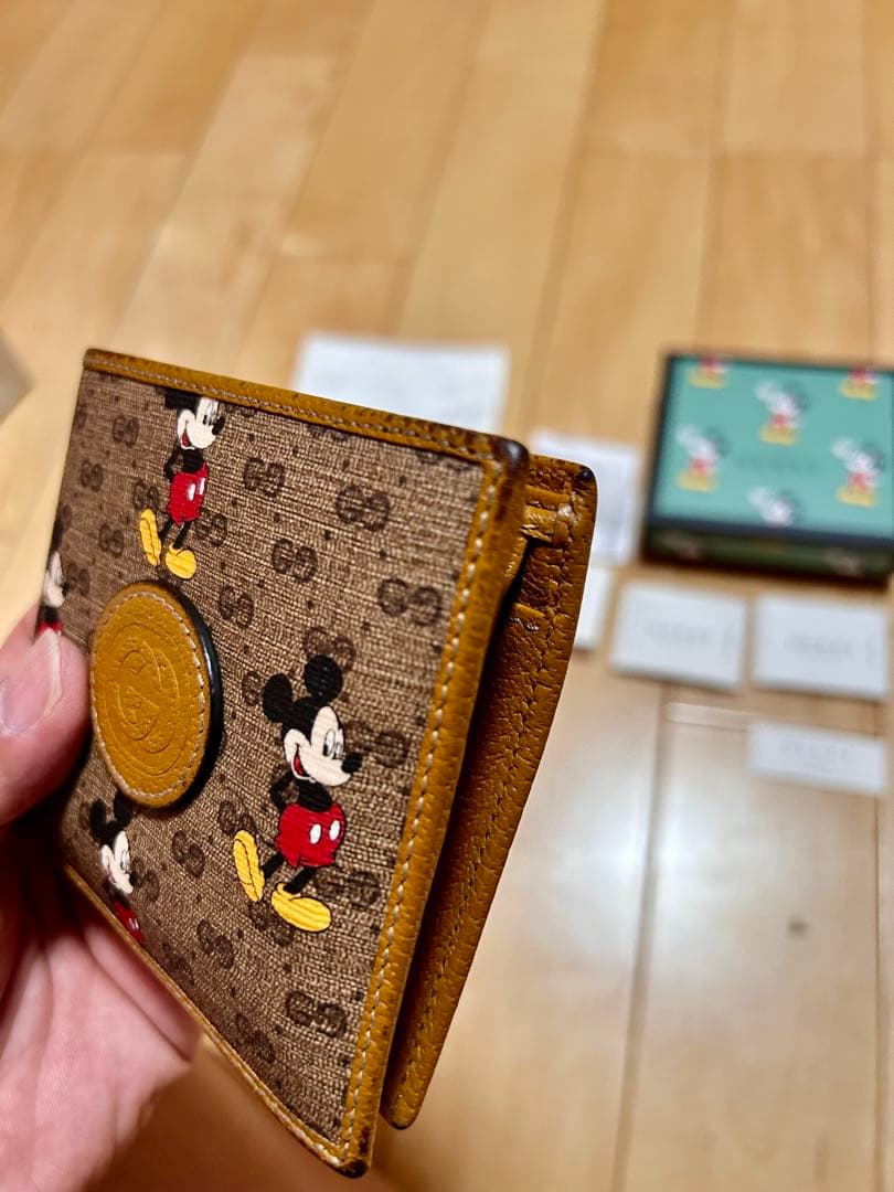 GUCCI x Disney ミッキーマウス 二つ折り財布
