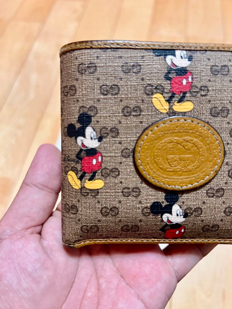 GUCCI x Disney ミッキーマウス 二つ折り財布