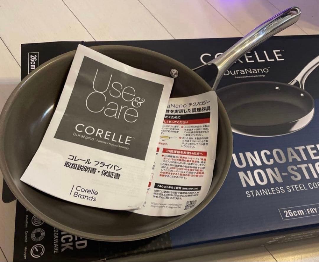 コレール　フライパン　2点