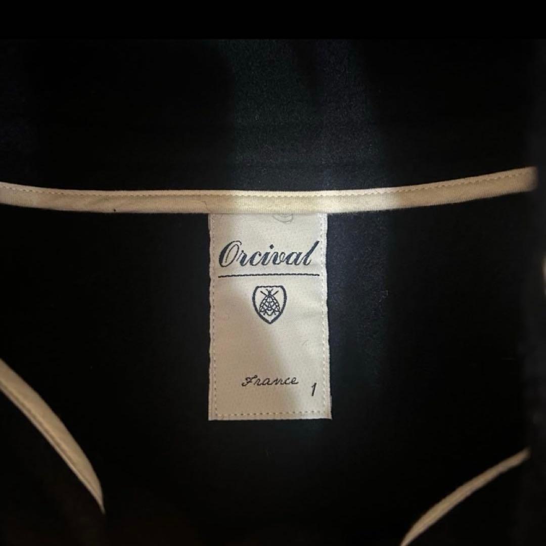 【極美品】ORCIVALオーシバル ダッフルコート ネイビー サイズ1