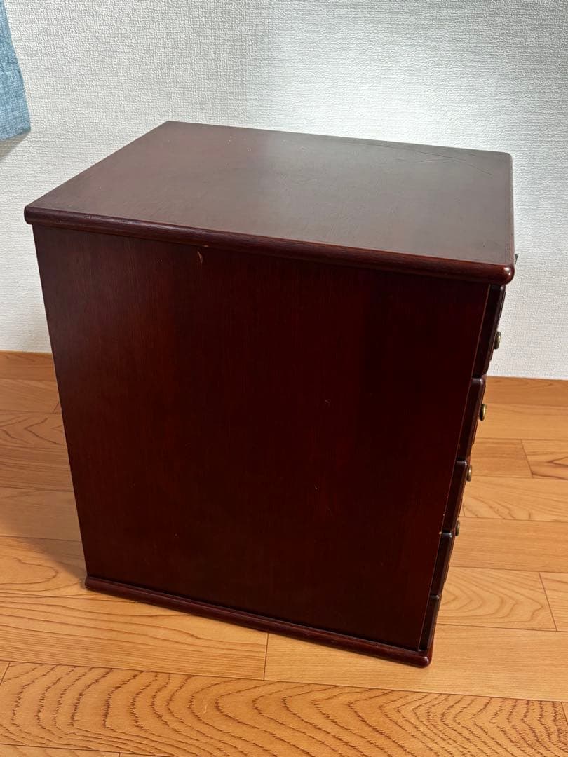ニチバン家具　小引き出し5段　古家具　木製引き出し5段