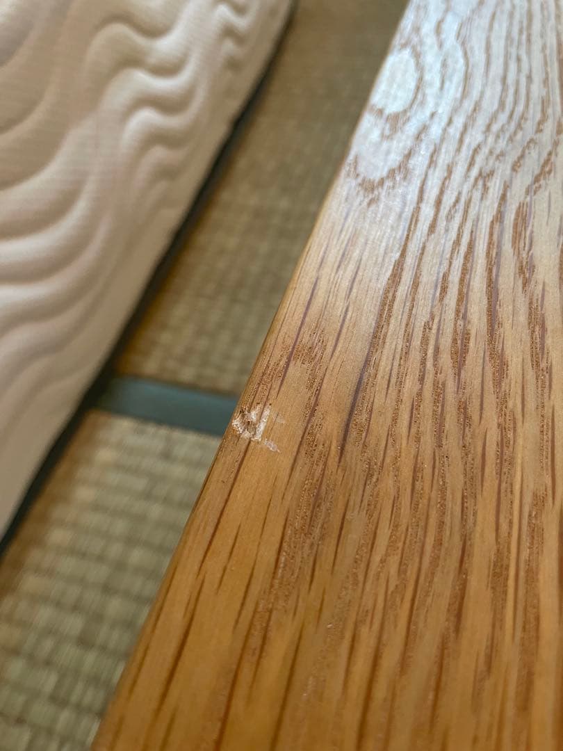 【送料込み】無印良品 木製ベッドフレーム/セミダブル/ヘッドボード付き