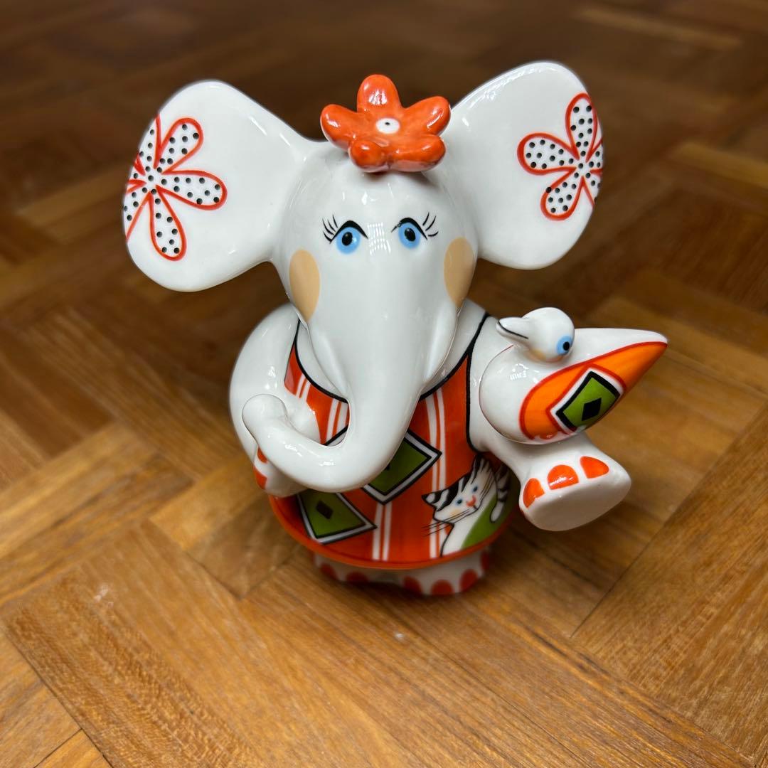 Villeroy&Boch　ビレロイボッホ　置物　象　インテリア　3体セット