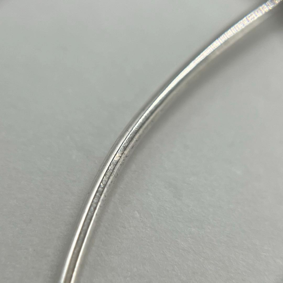 グッチ GUCCI ダブルノット バングル SV800 オールド 希少