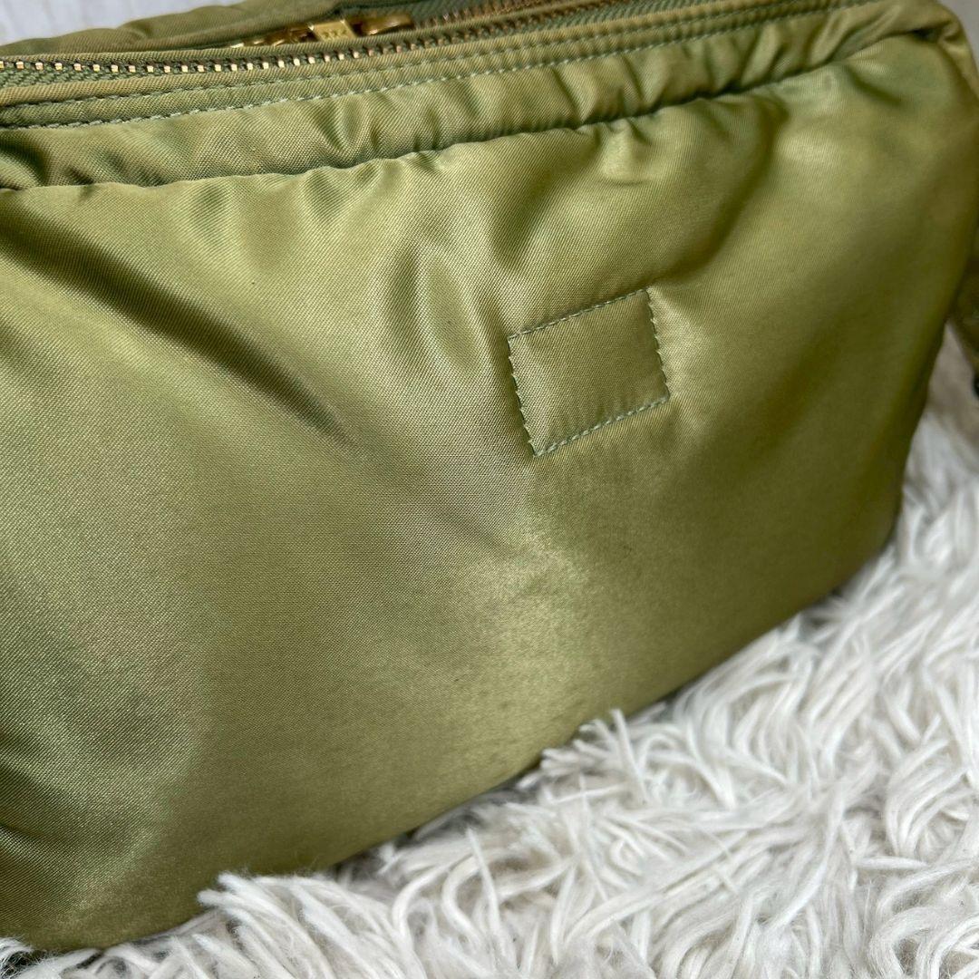 PORTER　タンカー　ショルダーバッグ　ボディバッグ　グリーン