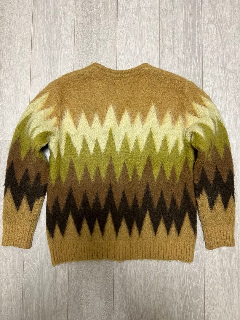 Needles ニードルズ モヘア カーディガン zigzag XS 人気