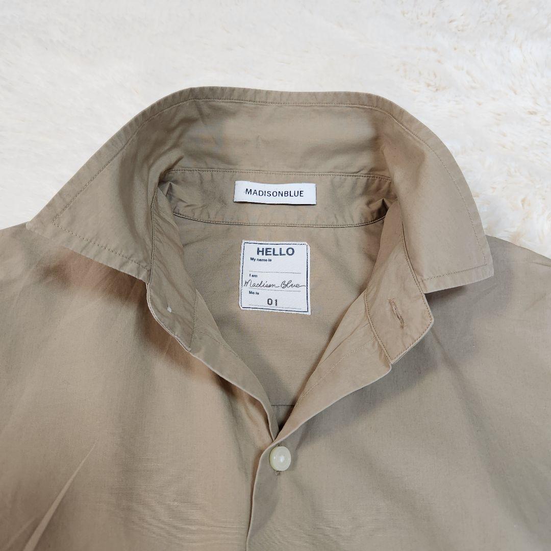 ◆美品 マディソンブルー J・BRADLEY SHIRT スリーブビッグシャツ