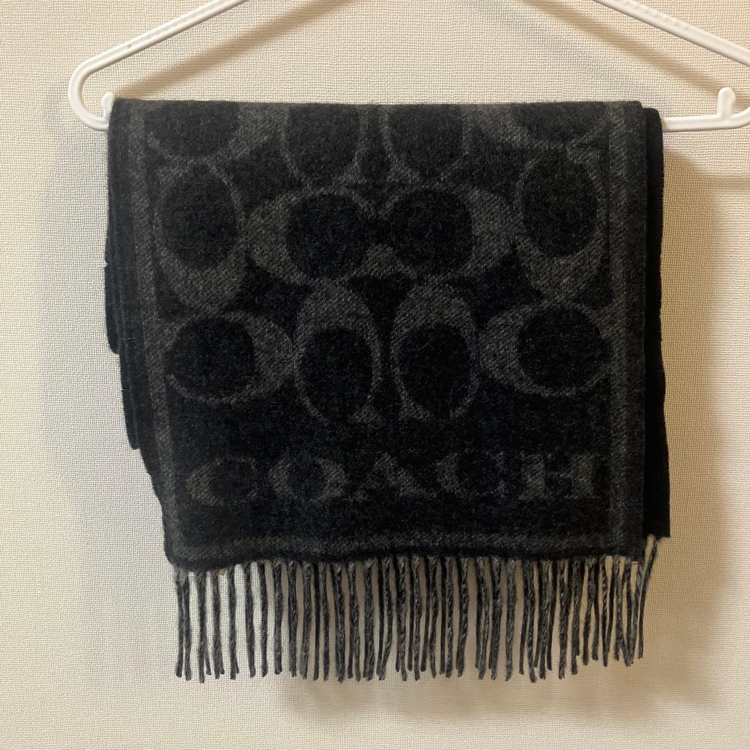 COACH マフラー　カシミヤ100%