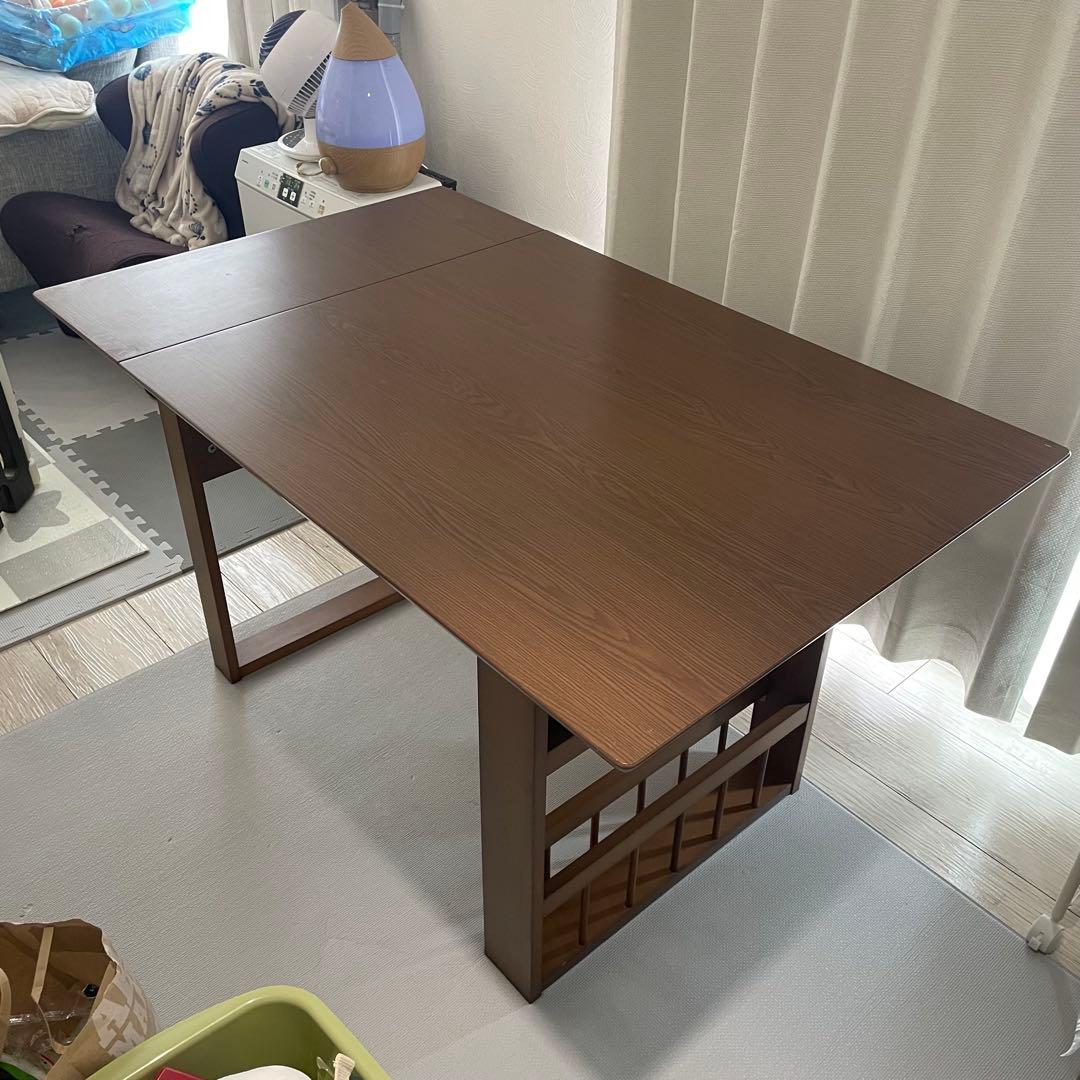 コ*ク様 伸長式ダイニングテーブル　ニトリ　ロピア2