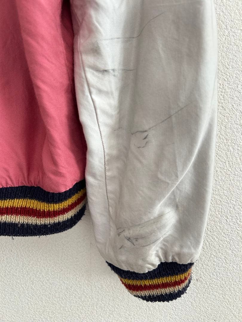 テーラー東洋 スーベニアジャケット 　スカジャン 虎顔×CHEVY LOVER