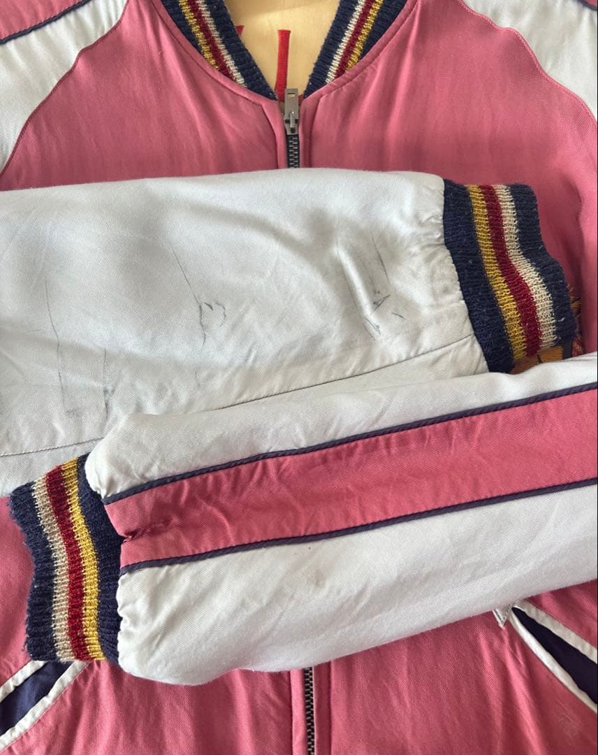 テーラー東洋 スーベニアジャケット 　スカジャン 虎顔×CHEVY LOVER