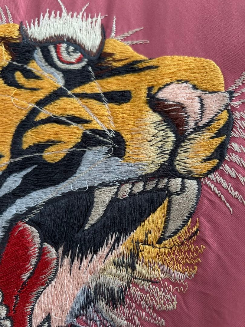 テーラー東洋 スーベニアジャケット 　スカジャン 虎顔×CHEVY LOVER