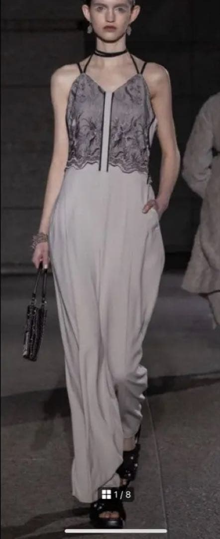 MURRAL ミューラル Petal lace overalls 田村保乃