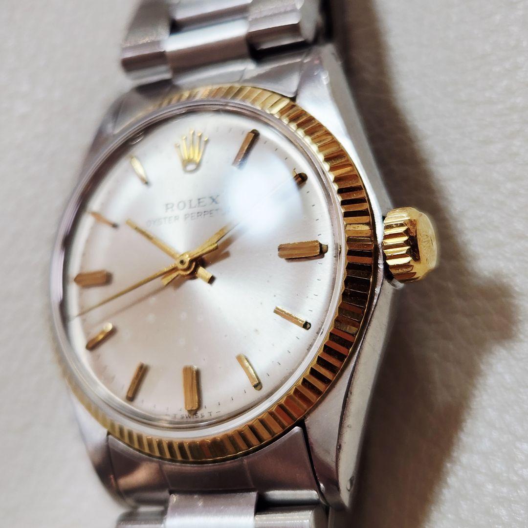 8'style　S⑬ROLEX 6551 YG×SSコンビケース