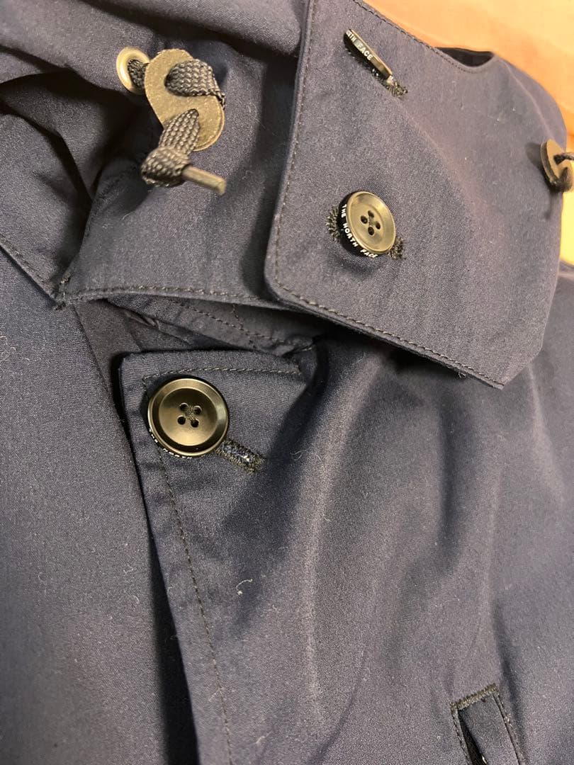 THE NORTH FACE パープルレーベルネイビー ステンカラーコート