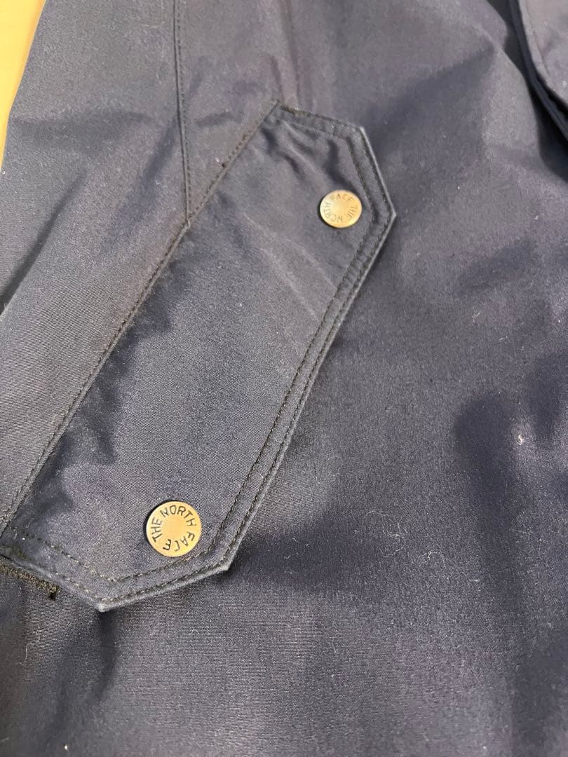THE NORTH FACE パープルレーベルネイビー ステンカラーコート