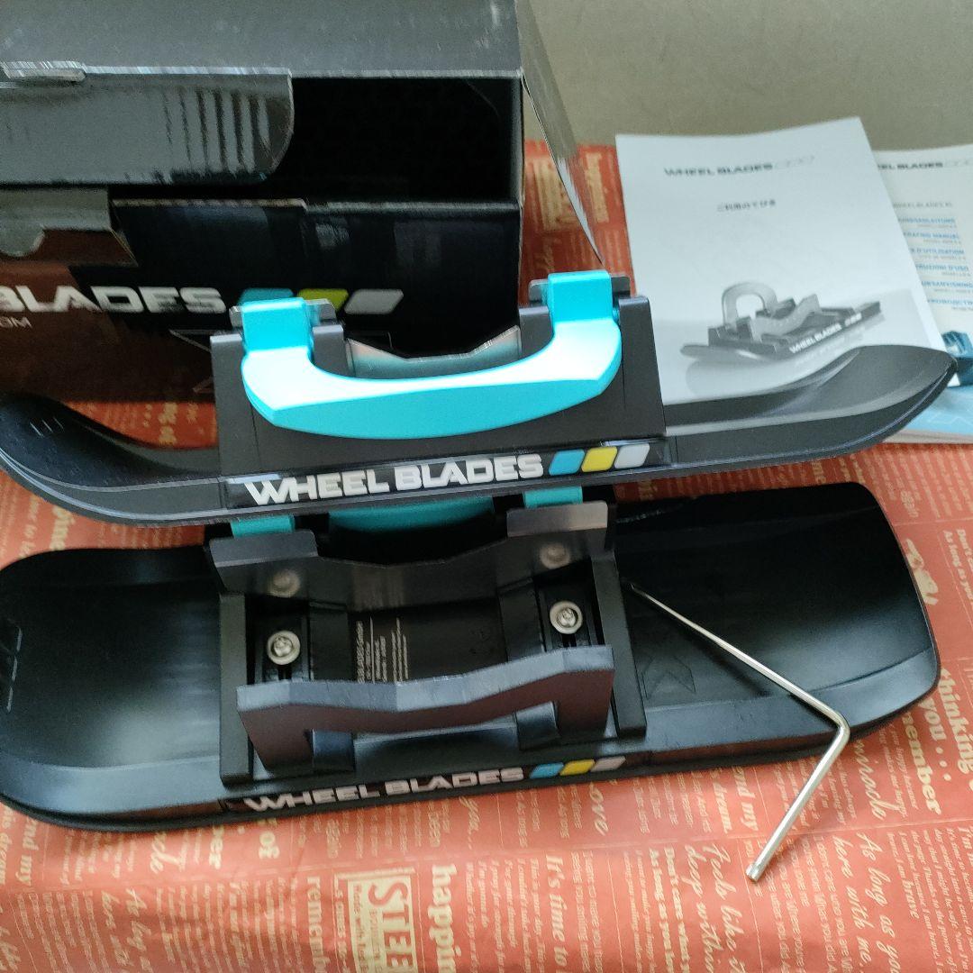 HANA 　ベビーカー用スキー板　ホイールブレード２枚　スイス製