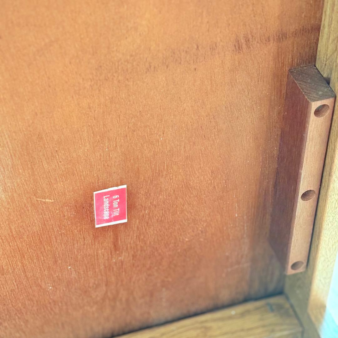 バタフライワゴン【USAビンテージ 】オーク材 サイドテーブル キャスター