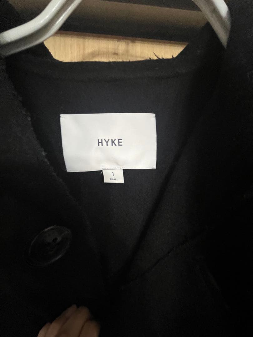 【最終価格】hyke MELTON HOODED WORK COAT