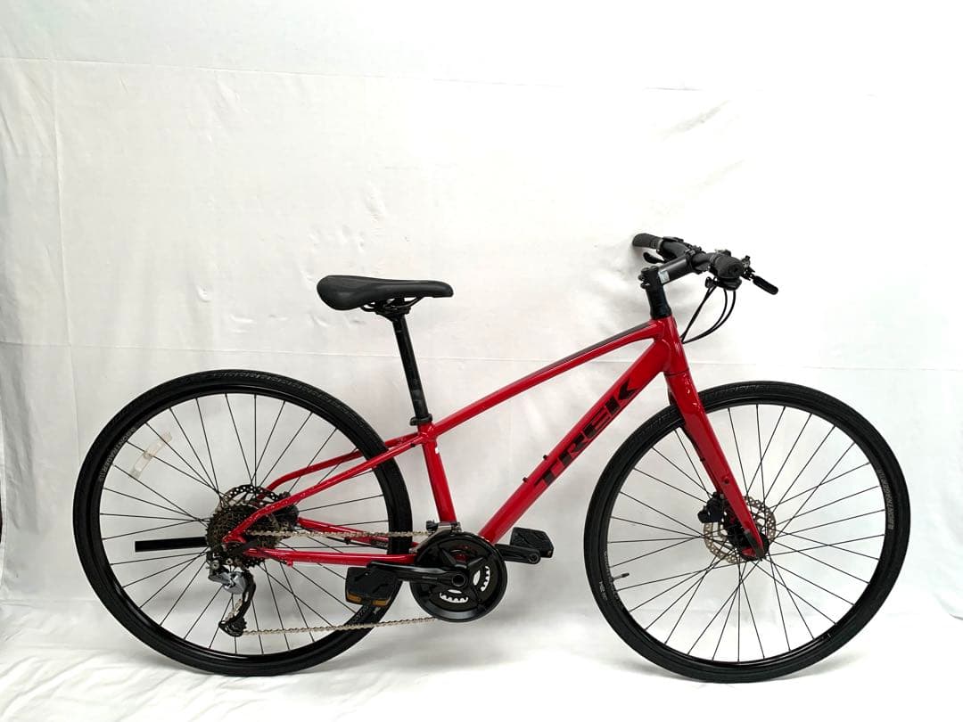 送料無料TREKディスク式オイルブレーキ クロスバイクFX3SHIMANO18速