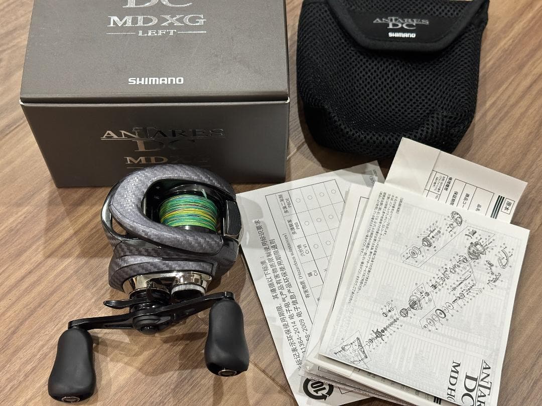 j*l様 シマノ 23アンタレスDCMD XG LEFT ドラグクリッカーカスタ