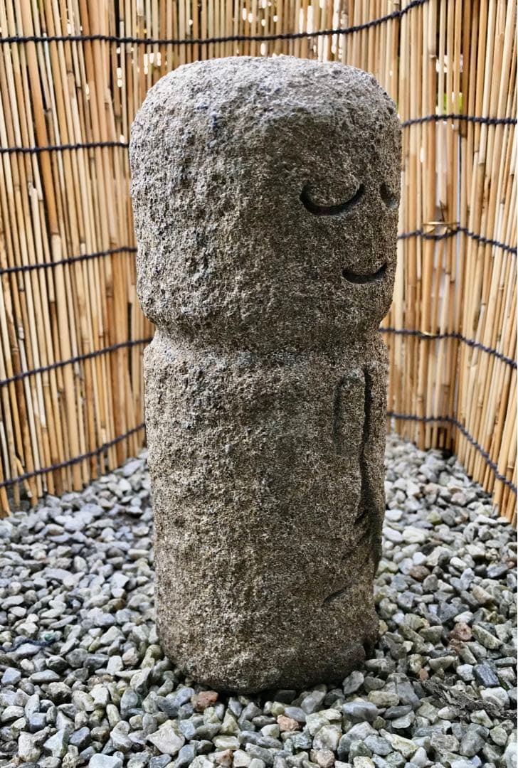 【可愛い石地蔵様・癒し地蔵・野仏・寺小僧・オブジェ】庭石ガーデニング造園水石飾り