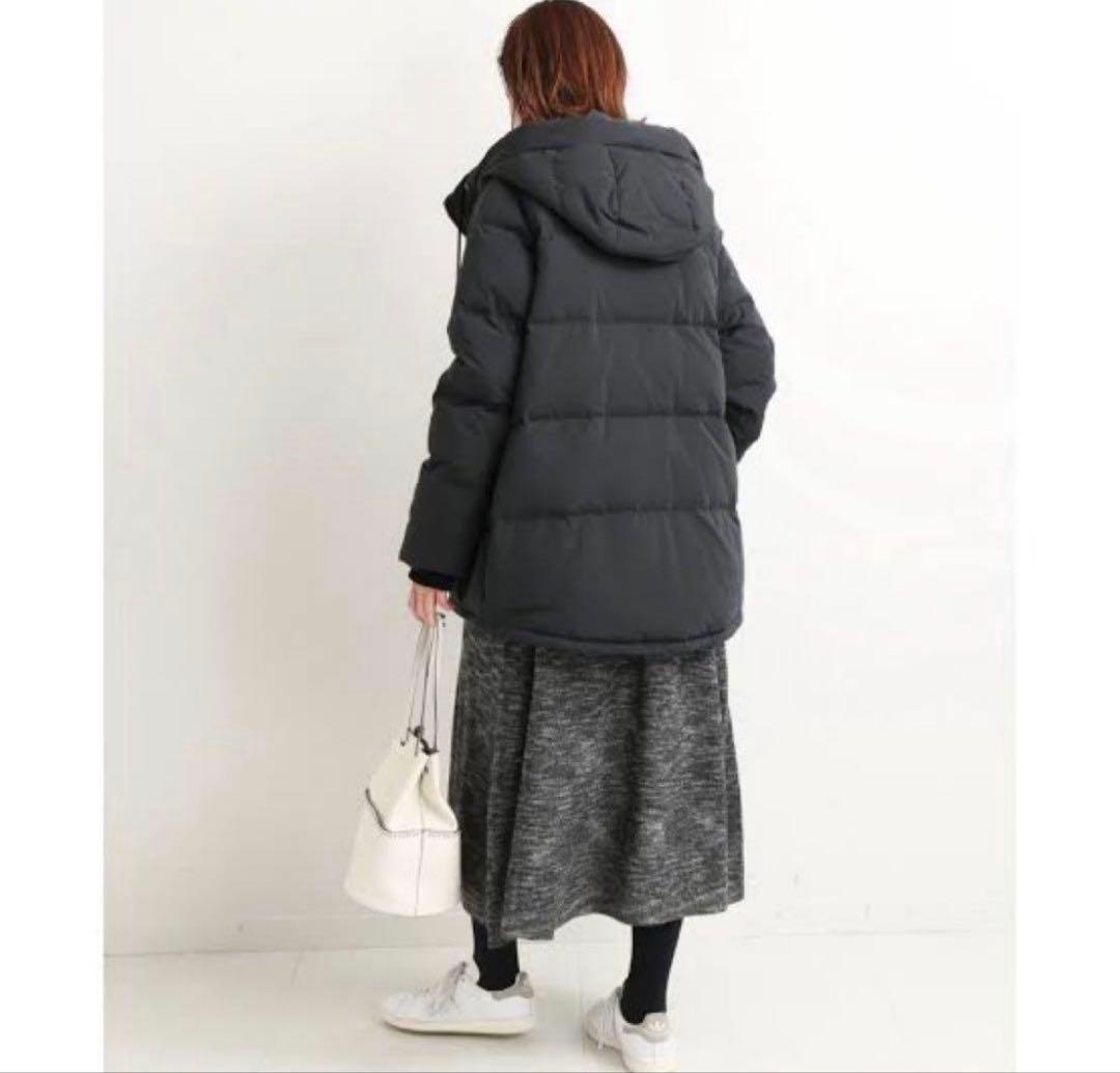 ☆美品☆イエナ 定価38,500円 フーデットショートダウン 36　ブラック