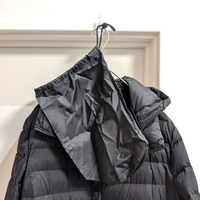 【新品未使用】UNIQLO ウルトラライトダウンロングコート XL ブラック