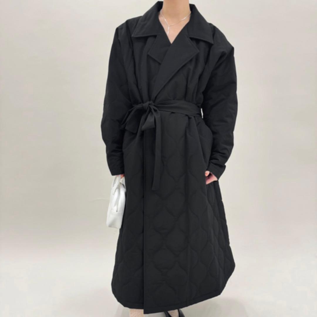 vachement キルティング トレンチコート