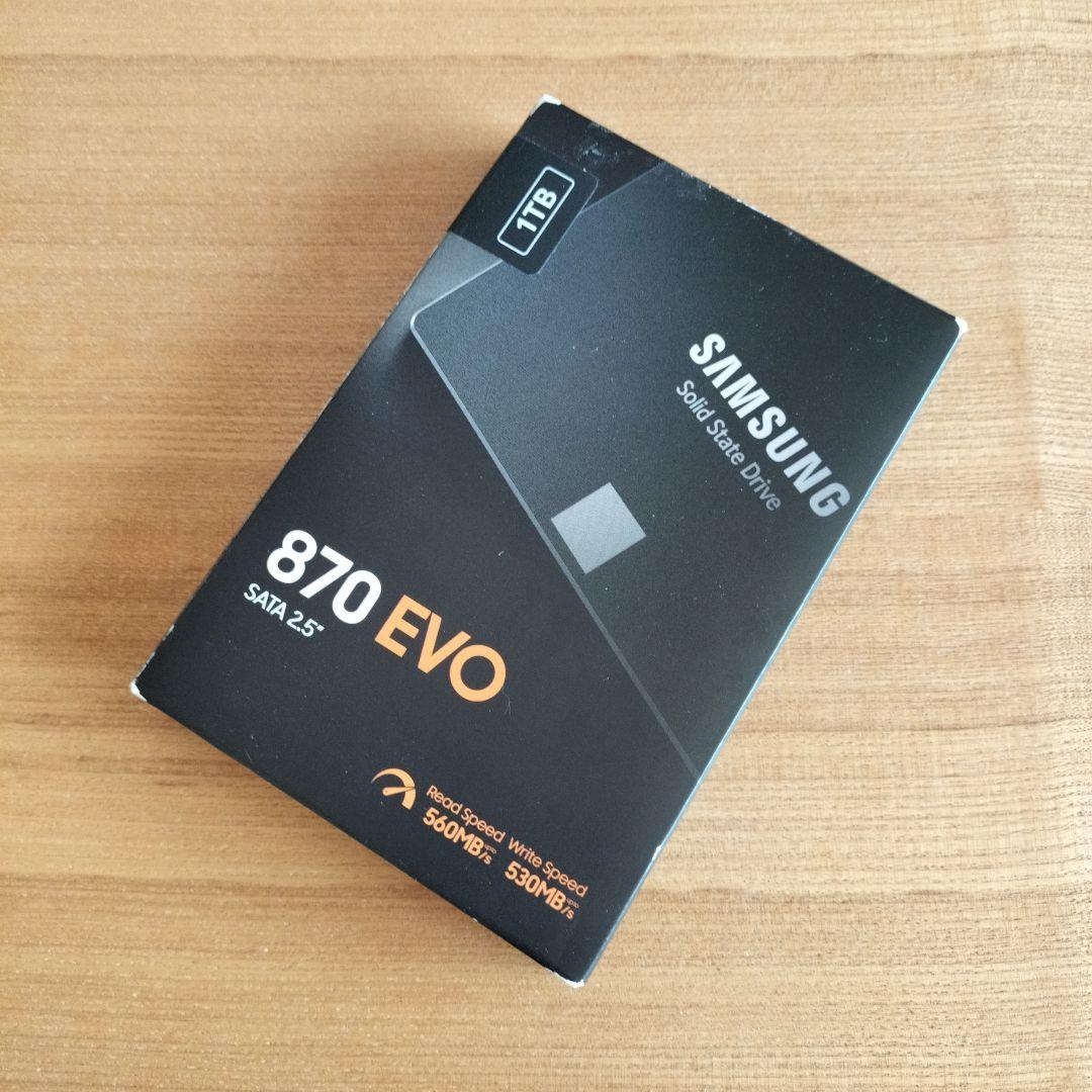 【SSD 1TBサムスンSamsung 870EVO MZ-77E1T0B/IT