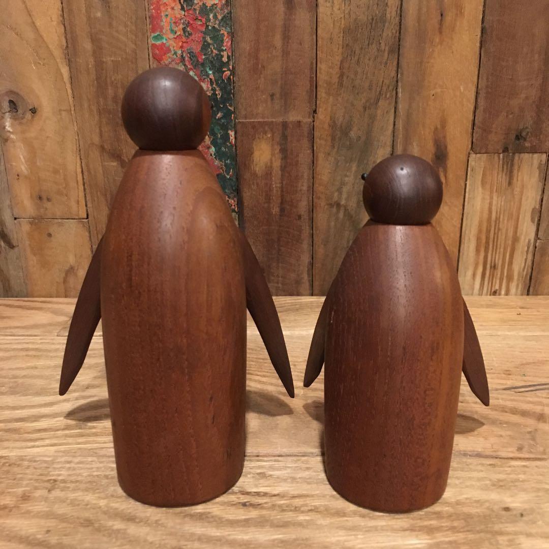 ビンテージ SKJODE SKJERN社 ペンギン親子 デンマーク 北欧 激レア