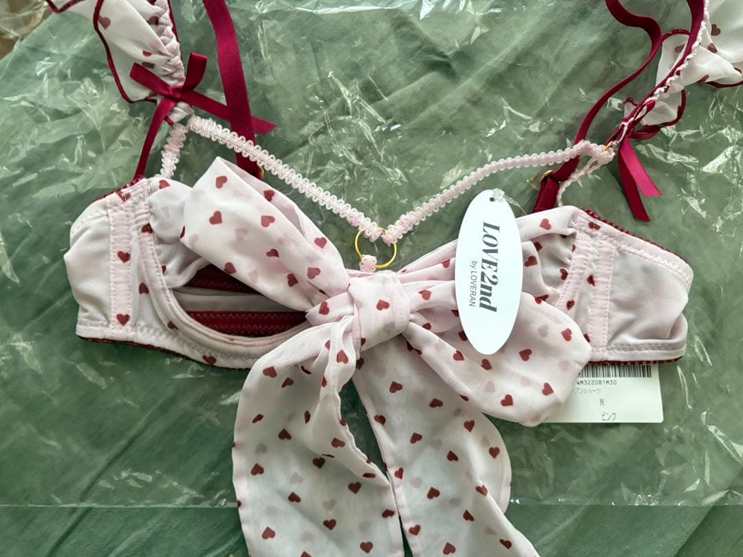 【ほどけるブラ♡】　LOVE2nd　ラブラン ブラ&ショーツセット