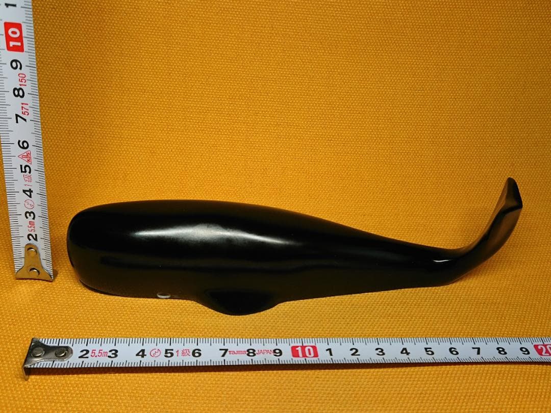 【美品】サカナ　クジラ　鯨　石製　置物　インテリア　工芸品　美術品　A1671