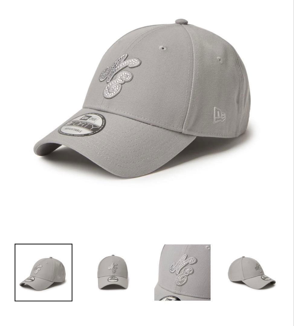 m*様 新品未使用ラインストーンNEW ERA ロゴ　ラインストーン